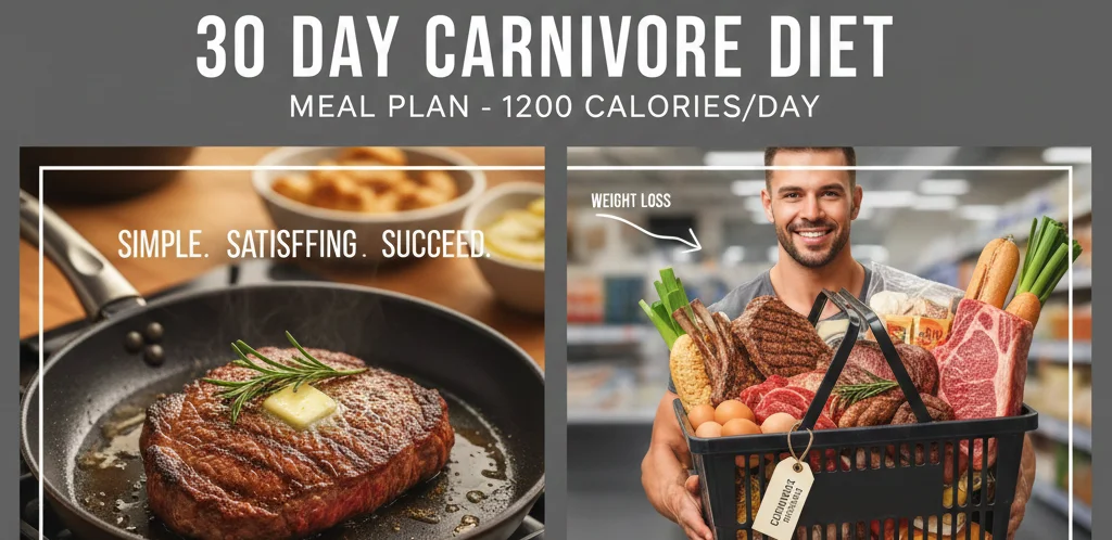 30 day carnivore diet meal plan