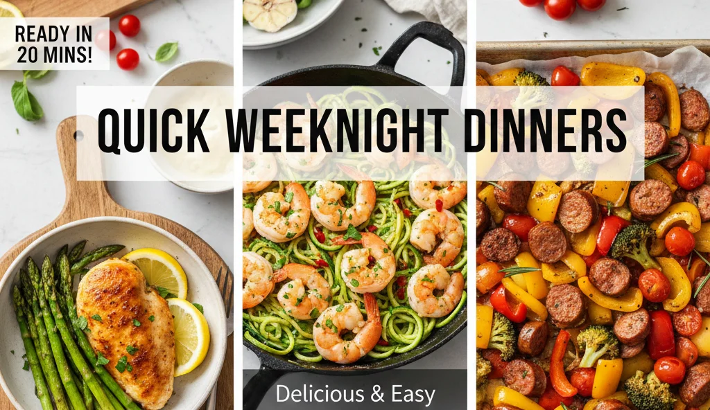 quick weeknight dinner recipes