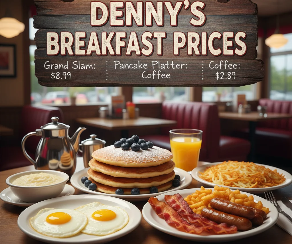 Denny's Breakfast Prices