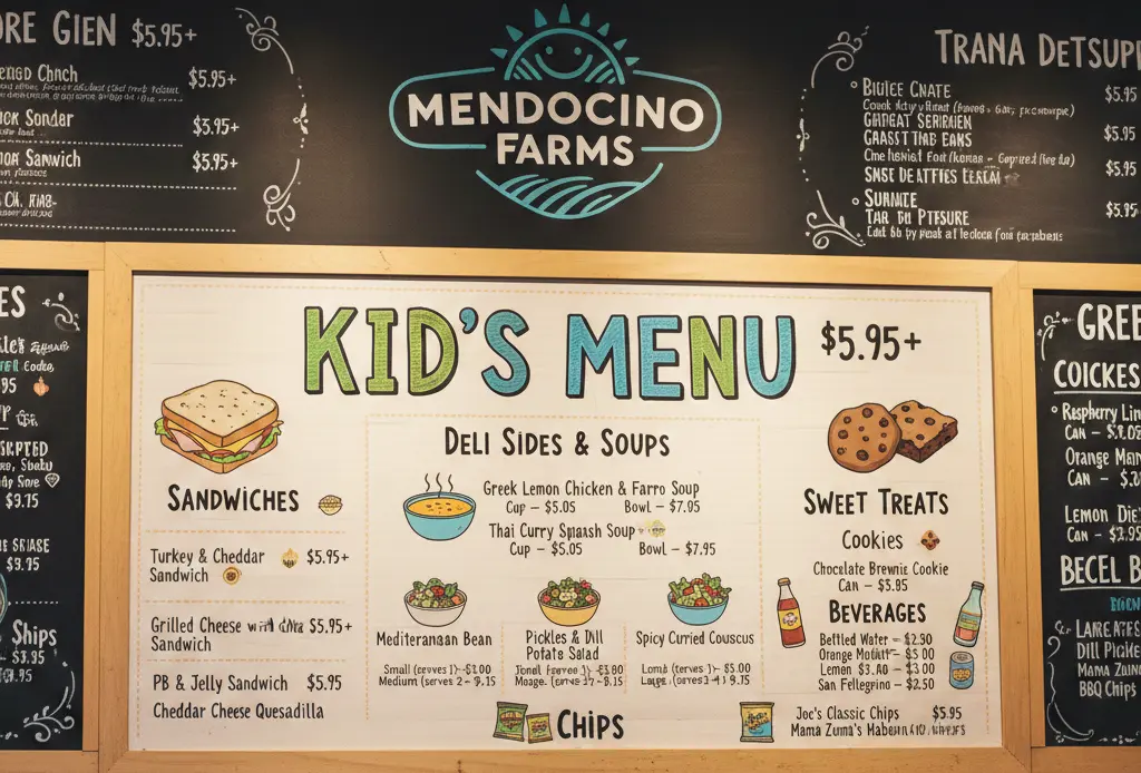 Mendocino Farms Menu