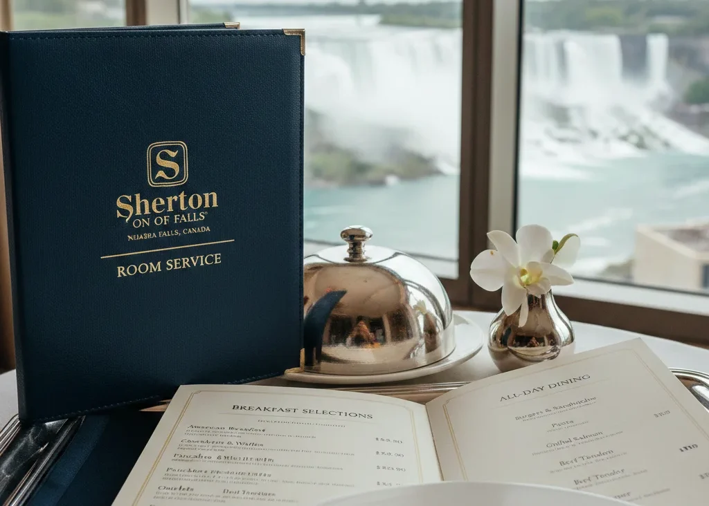 Sheraton on the Falls Room Service Menu