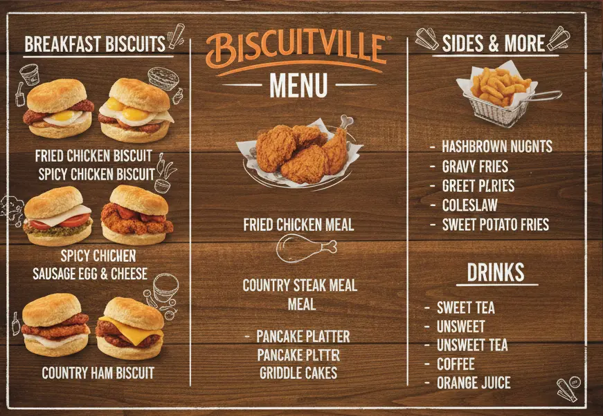 biscuitville menu