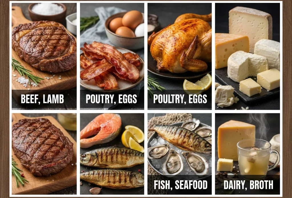 carnivore diet food list