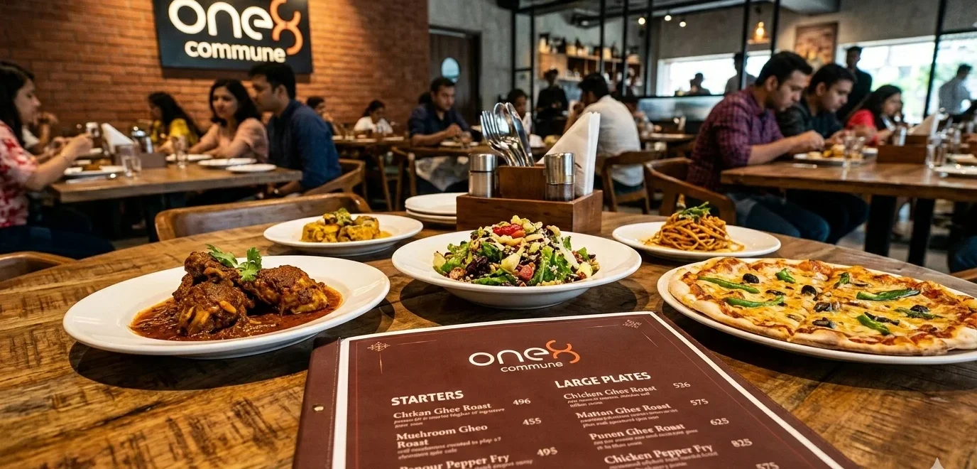 one8 commune menu