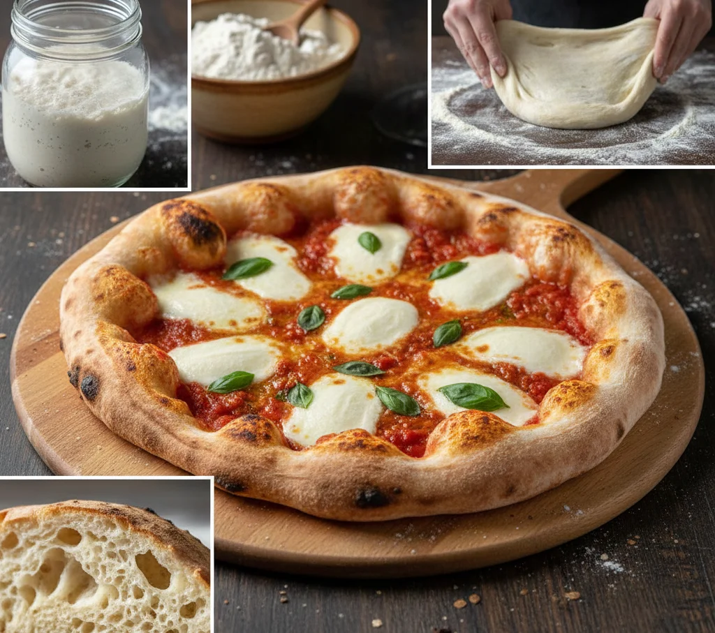 sourdough pizza dough recipe