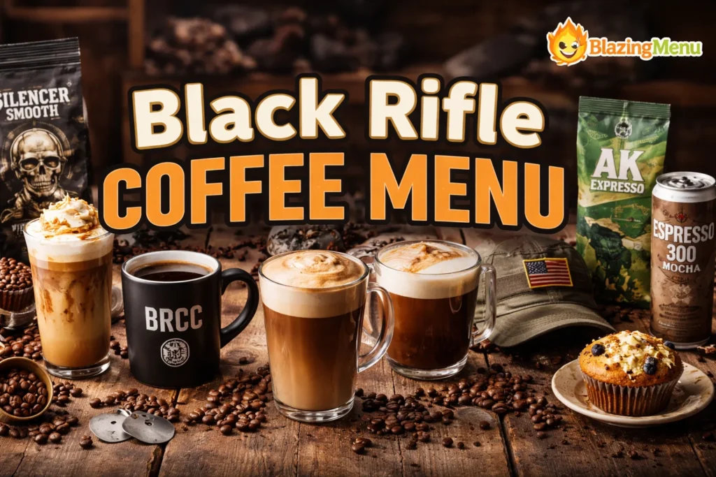 Black Rifle Coffee Menu