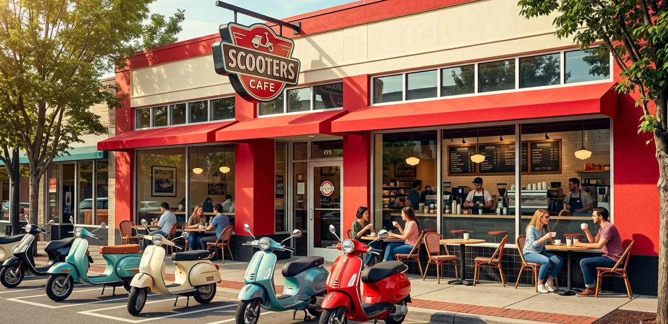 scooters cafe