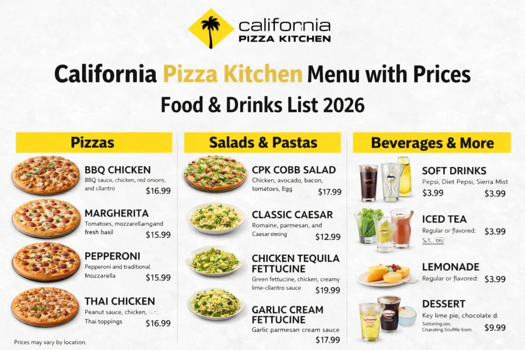 CPK Menu
