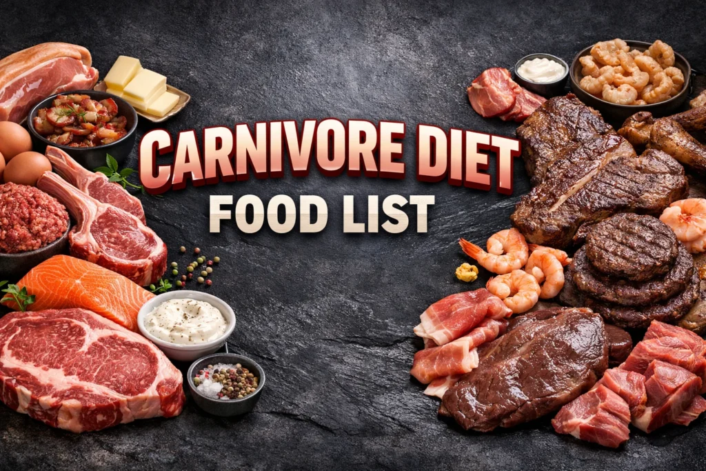 carnivore diet food list