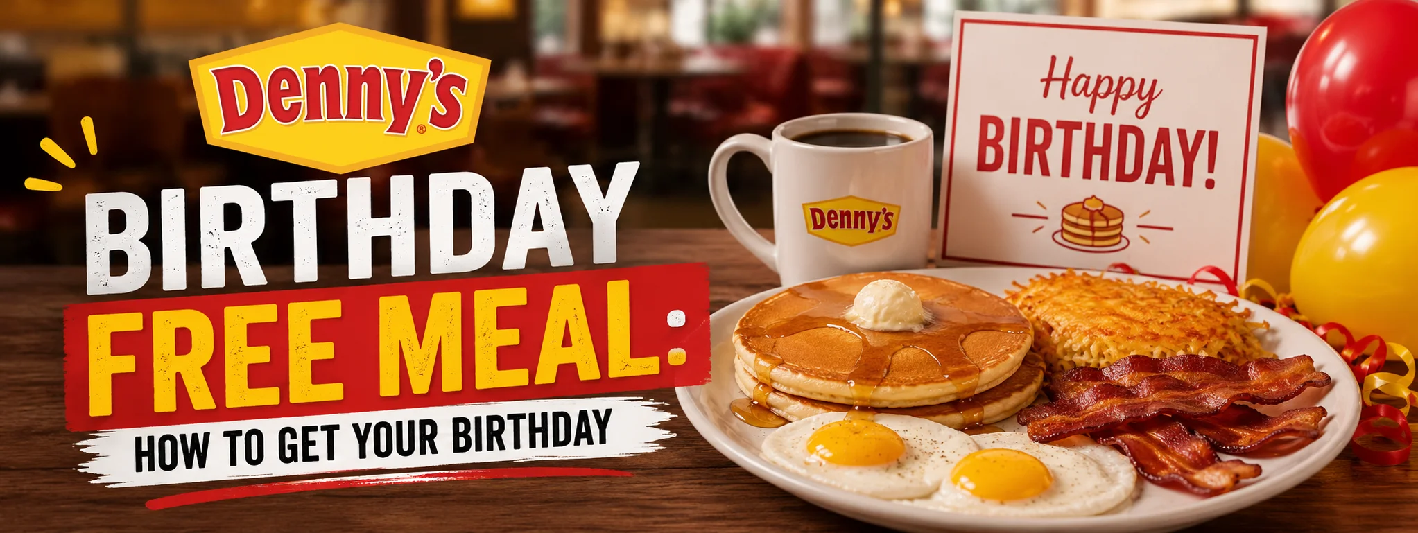 denny's birthday meal
