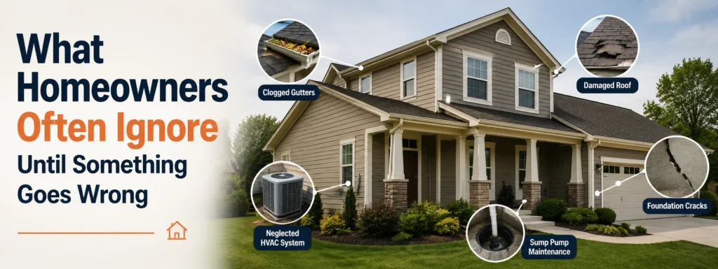 What Homeowners Often Ignore Until Something Goes Wrong