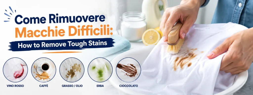 Come Rimuovere Macchie Difficili