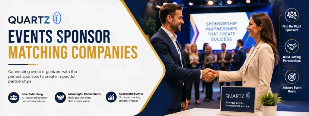 Quartz Events Sponsor Matching Companies