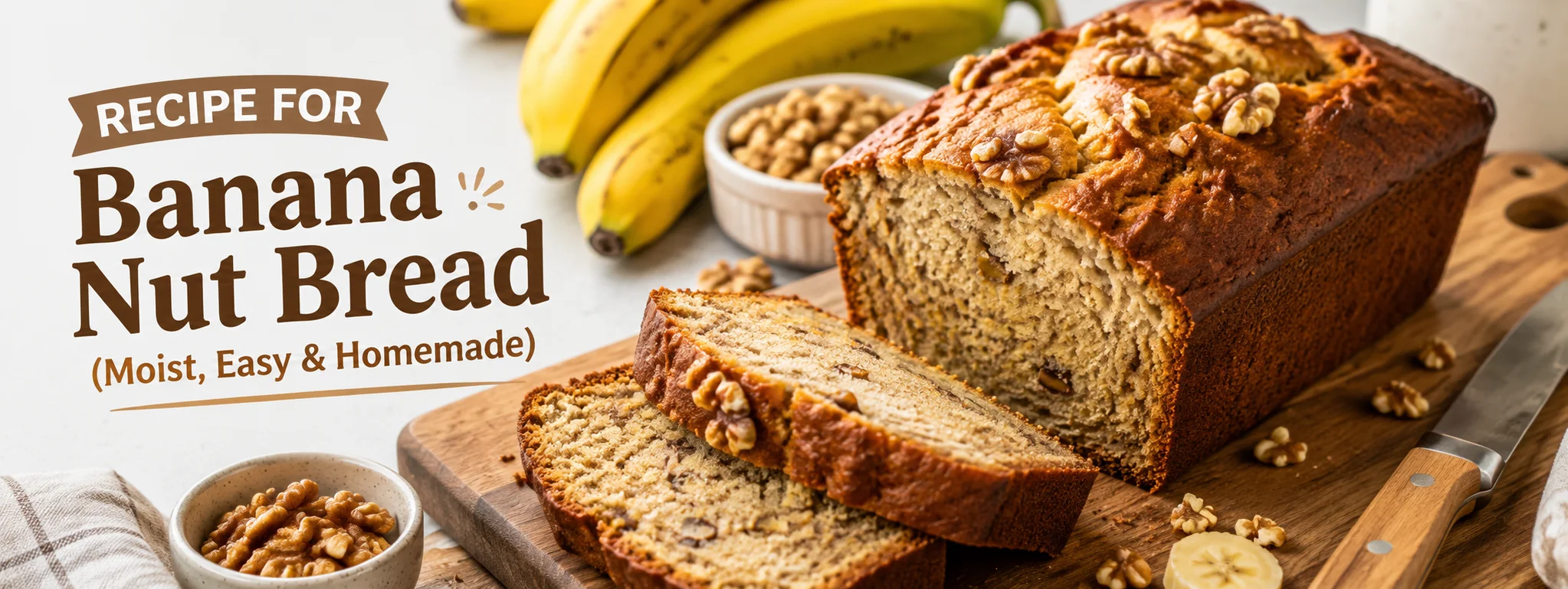 Recipe for Banana Nut Bread