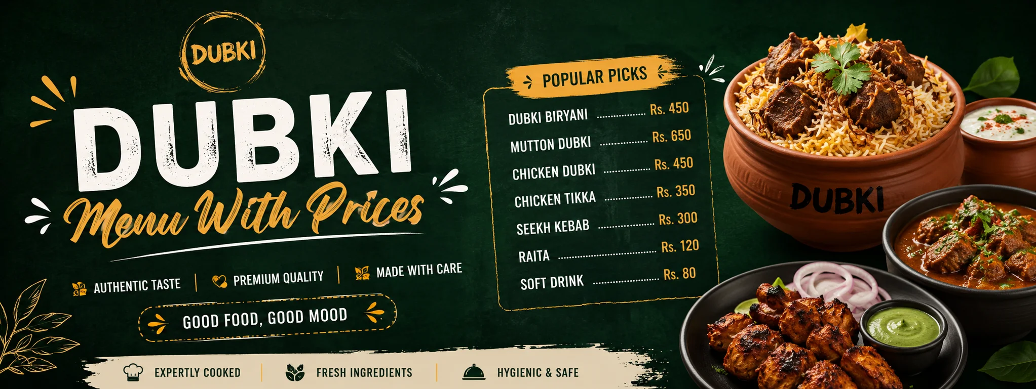 dubki menu