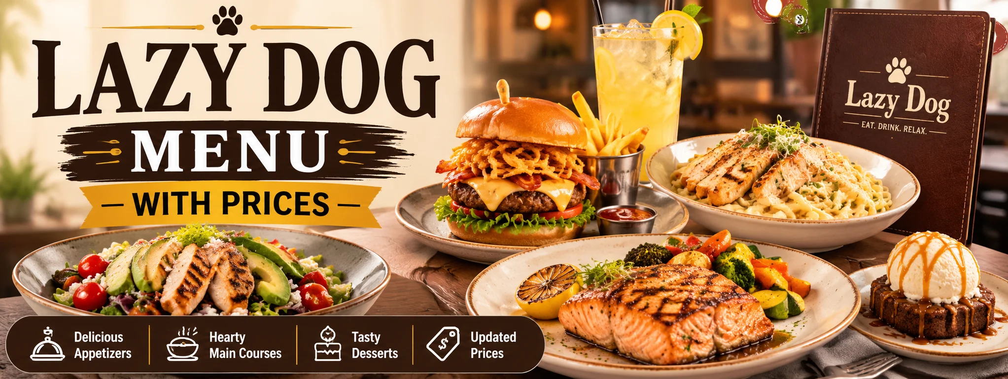 lazy dog menu​
