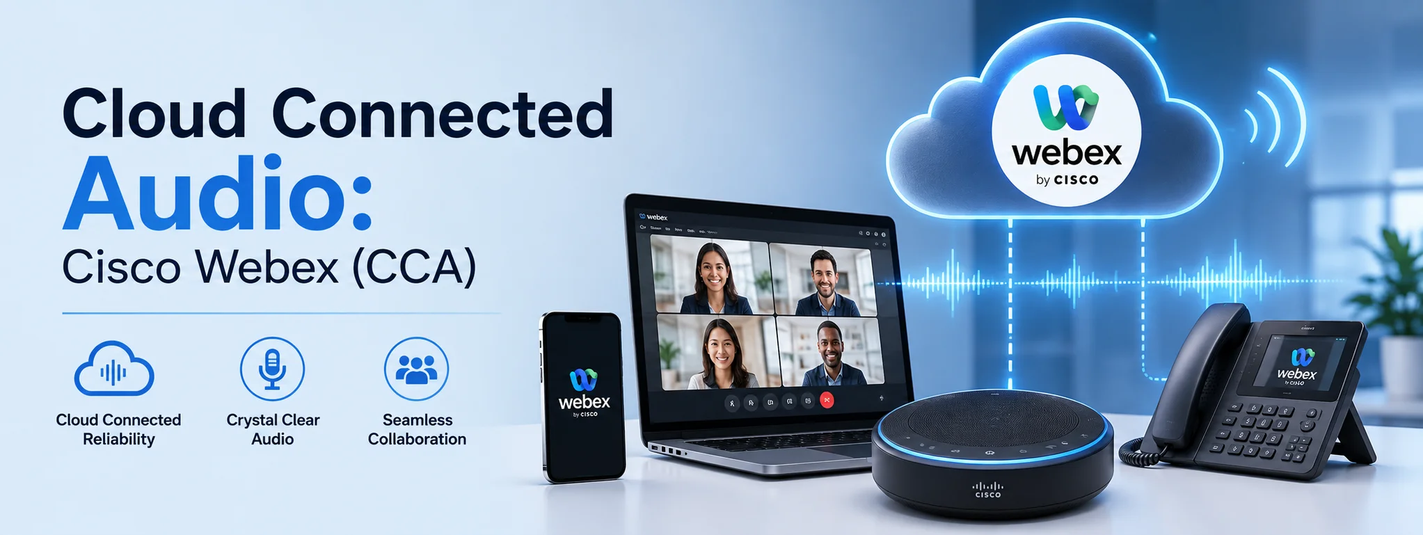 Cloud Connected Audio: Cisco Webex (CCA)