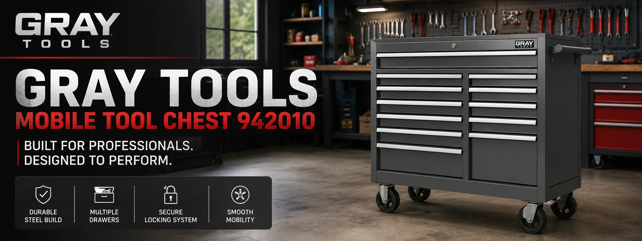 Gray Tools Mobile Tool Chest 942010