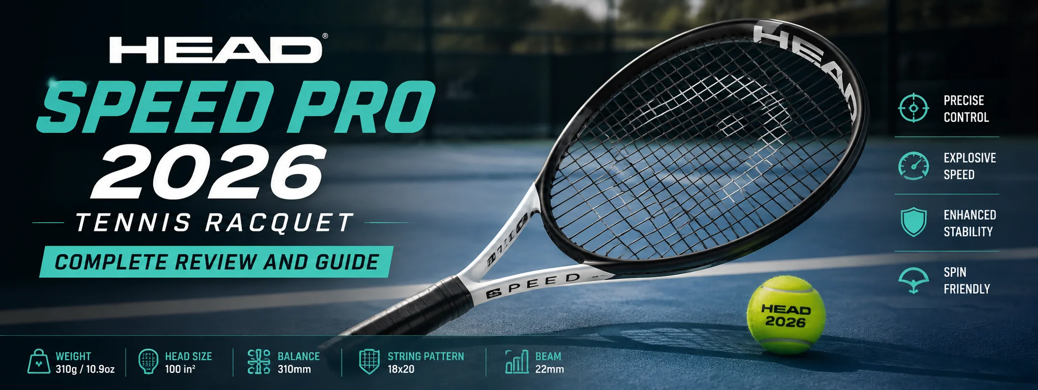 HEAD Speed Pro 2026 Tennis Racquet