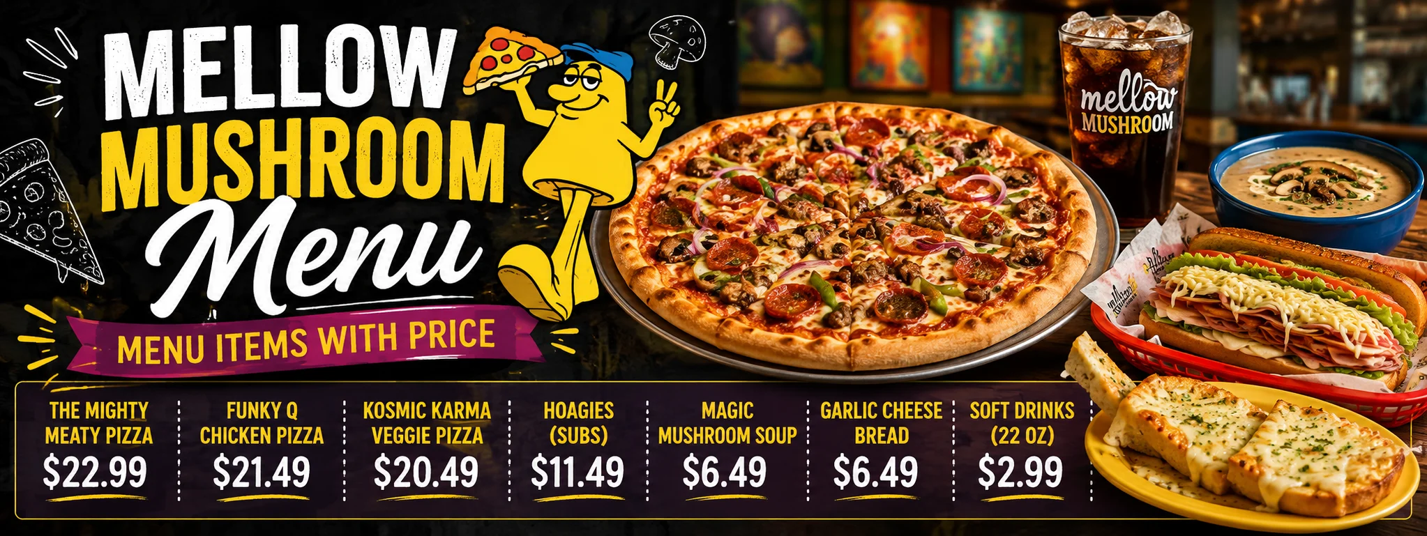 Mellow Mushroom Menu