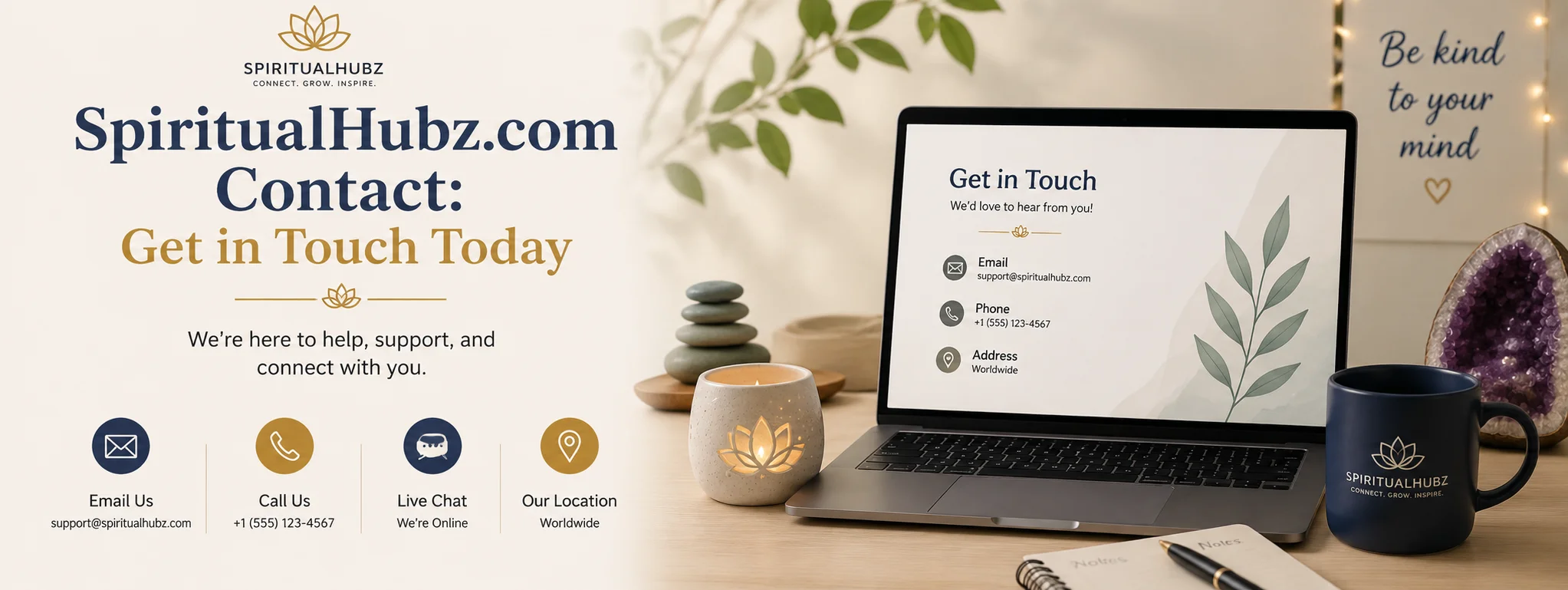 SpiritualHubz.com Contact