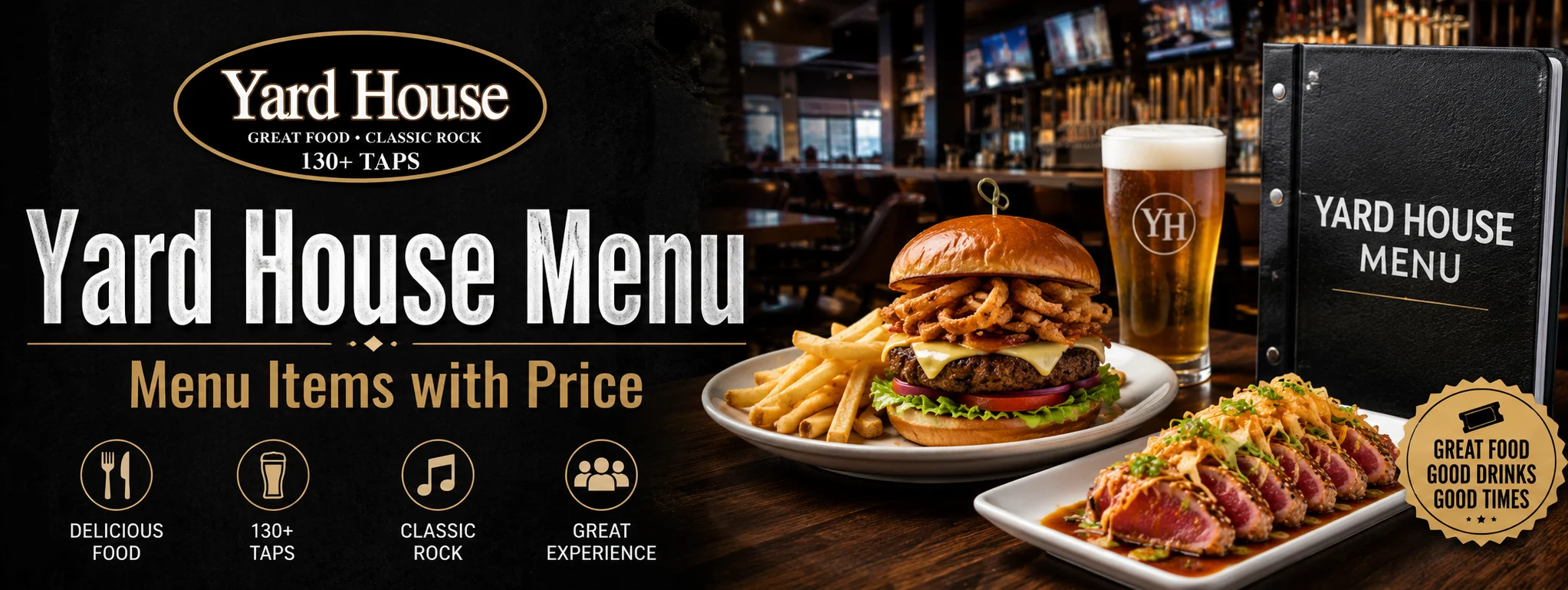 Yard House Menu