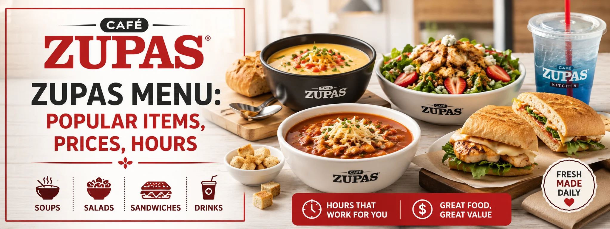 Zupas Menu