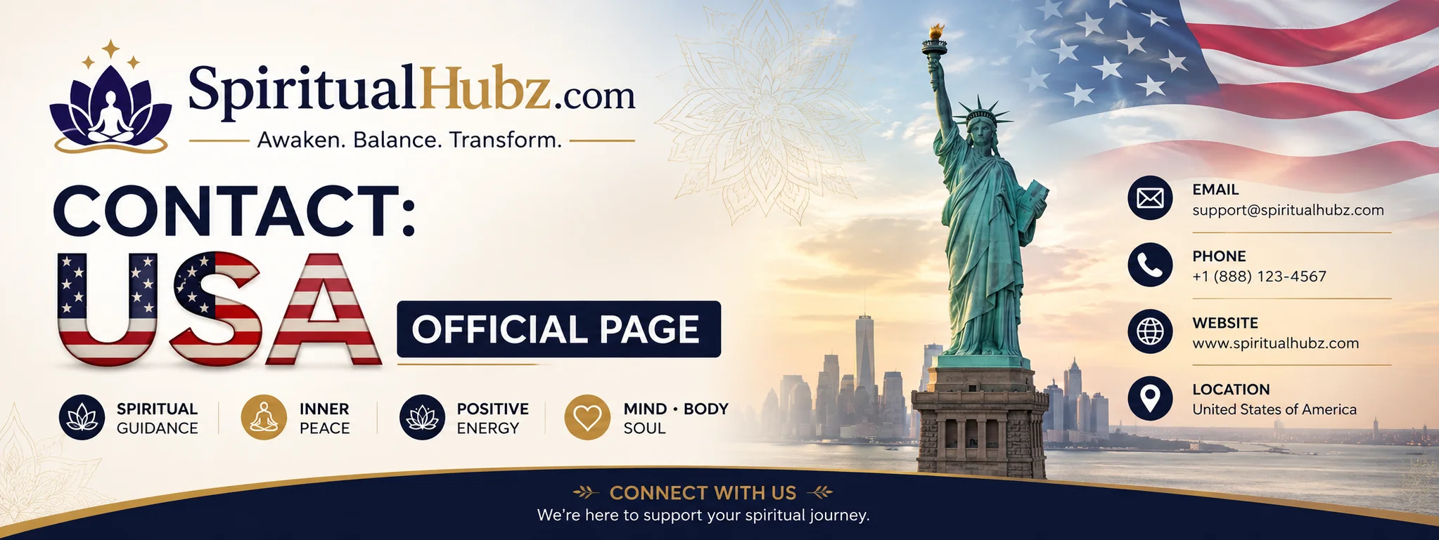 spiritualhubz.com contact