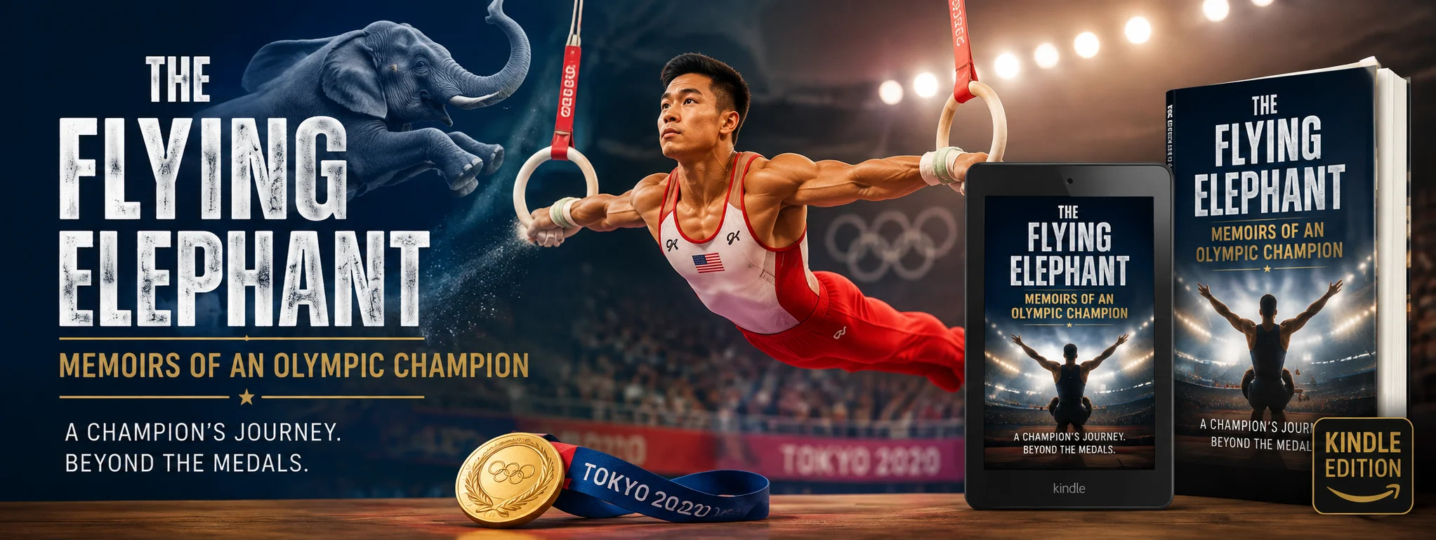 the flying elephant memoirs of an olympic champion kindle edition