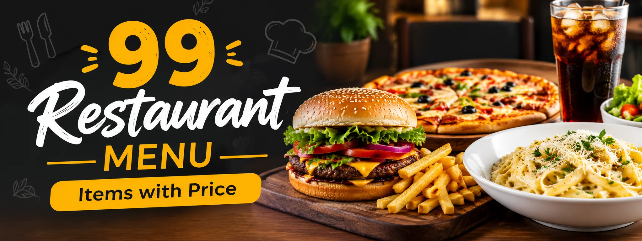 99 Restaurant Menu