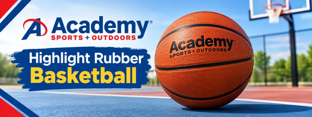 Academy Sports & Outdoors Highlight Rubber Basketball