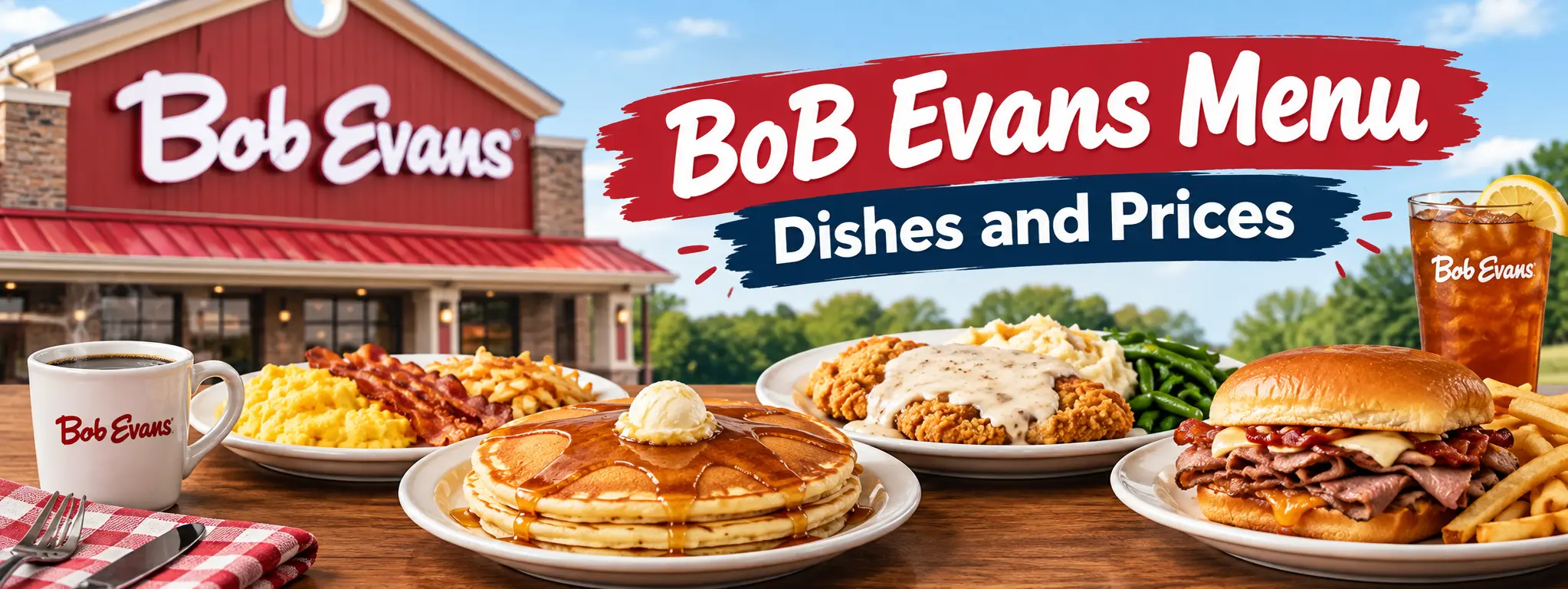 BoB Evans Menu