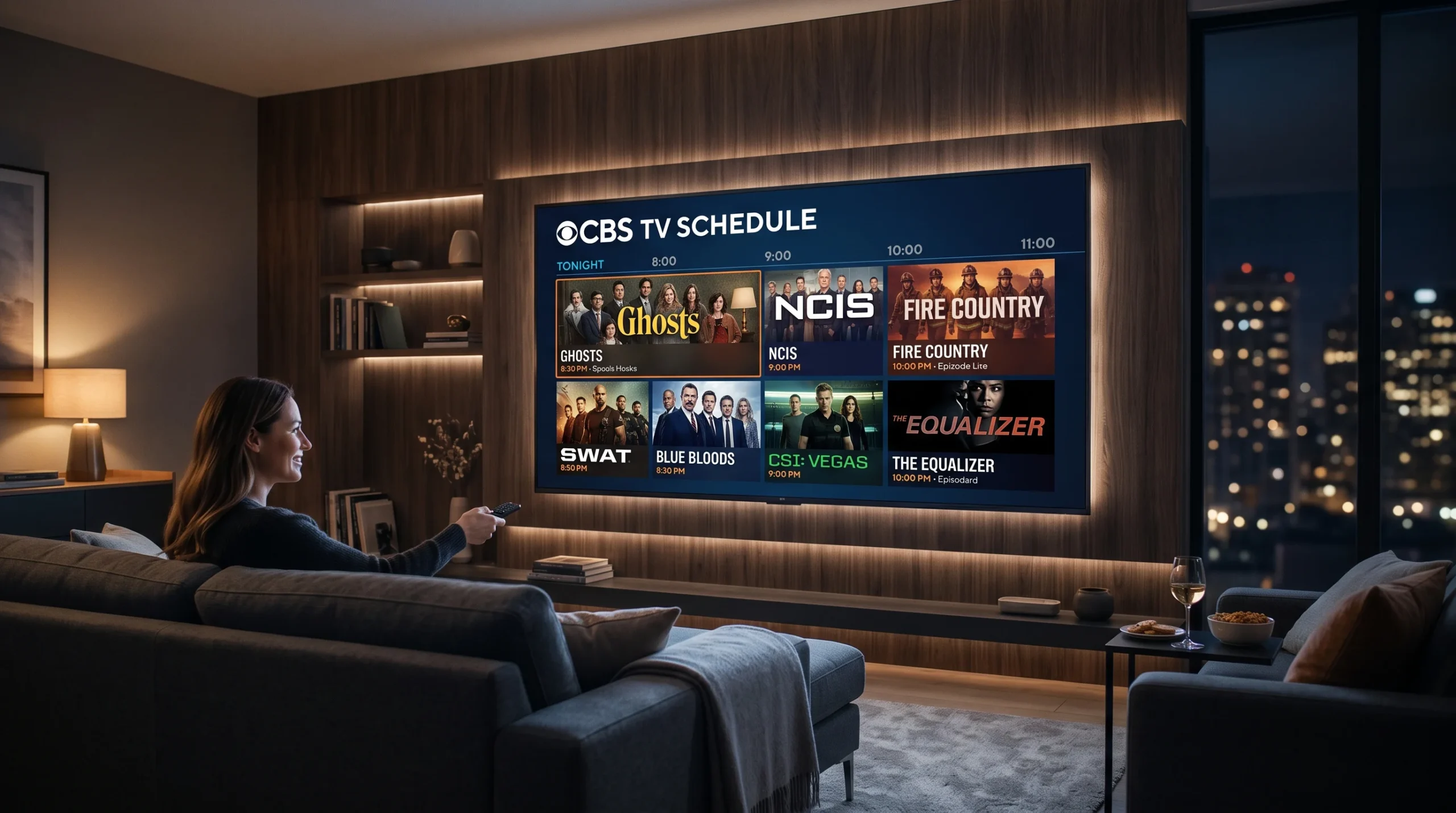 CBS TV Schedule Tonight