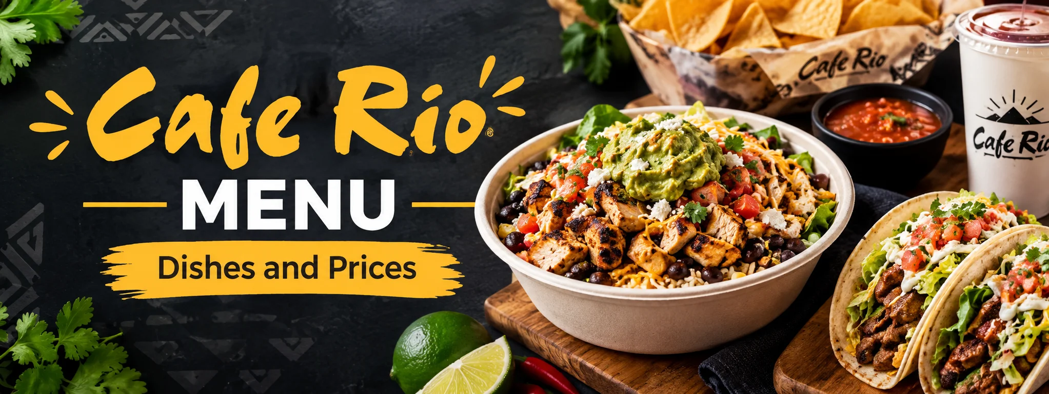 Cafe Rio Menu