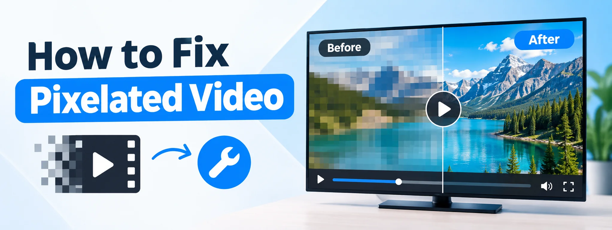 How to Fix Pixelated Video