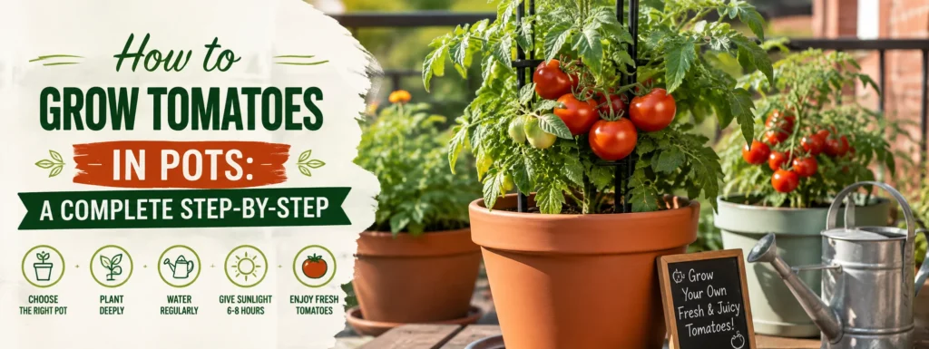 How to Grow Tomatoes in Pots