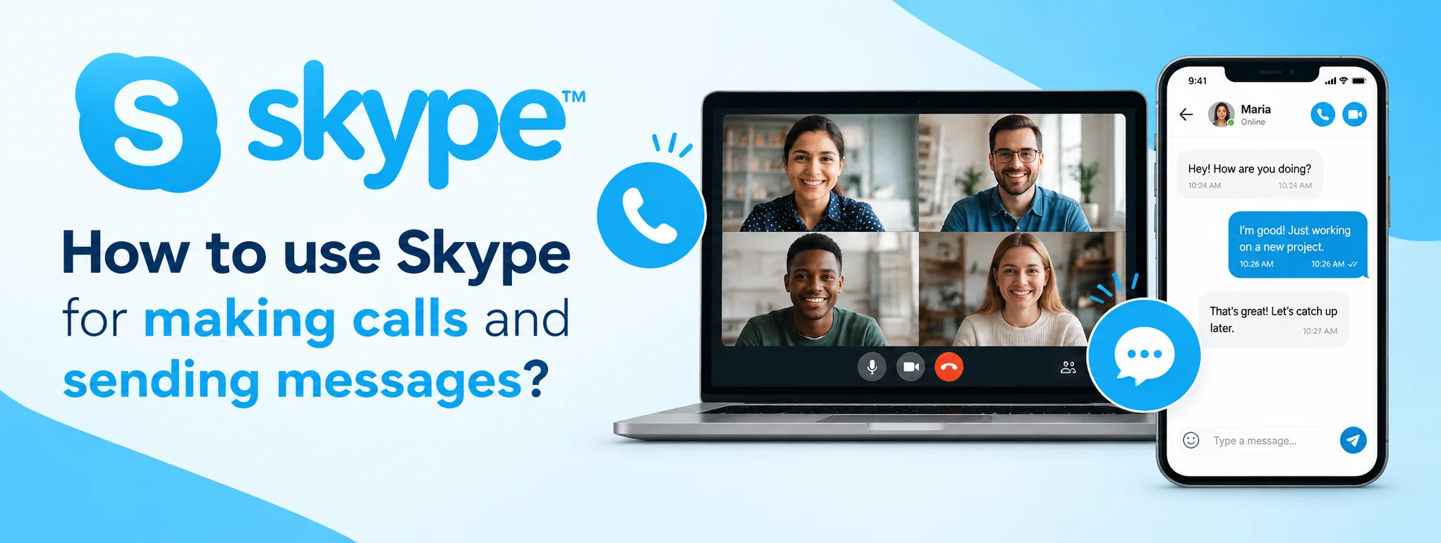 How to use skype