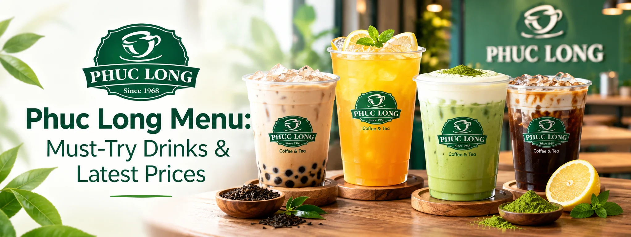 Phuc Long Menu