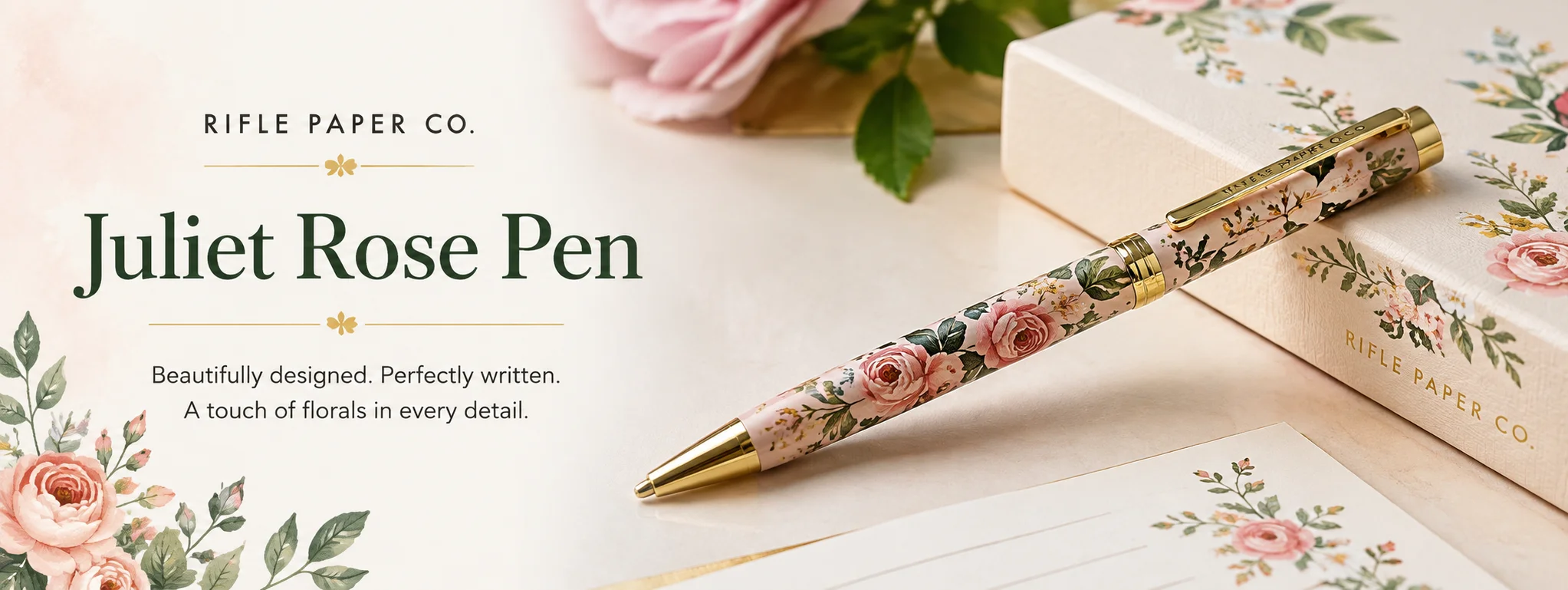 Rifle Paper Co. Juliet Rose Pen