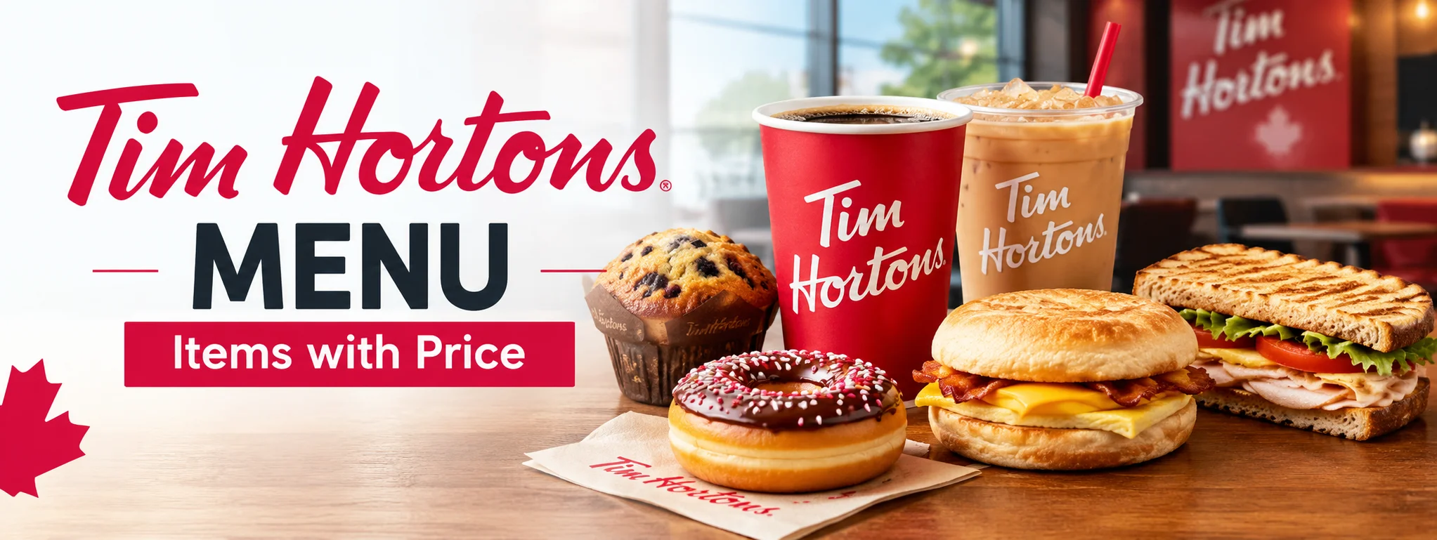 Tim Hortons Menu
