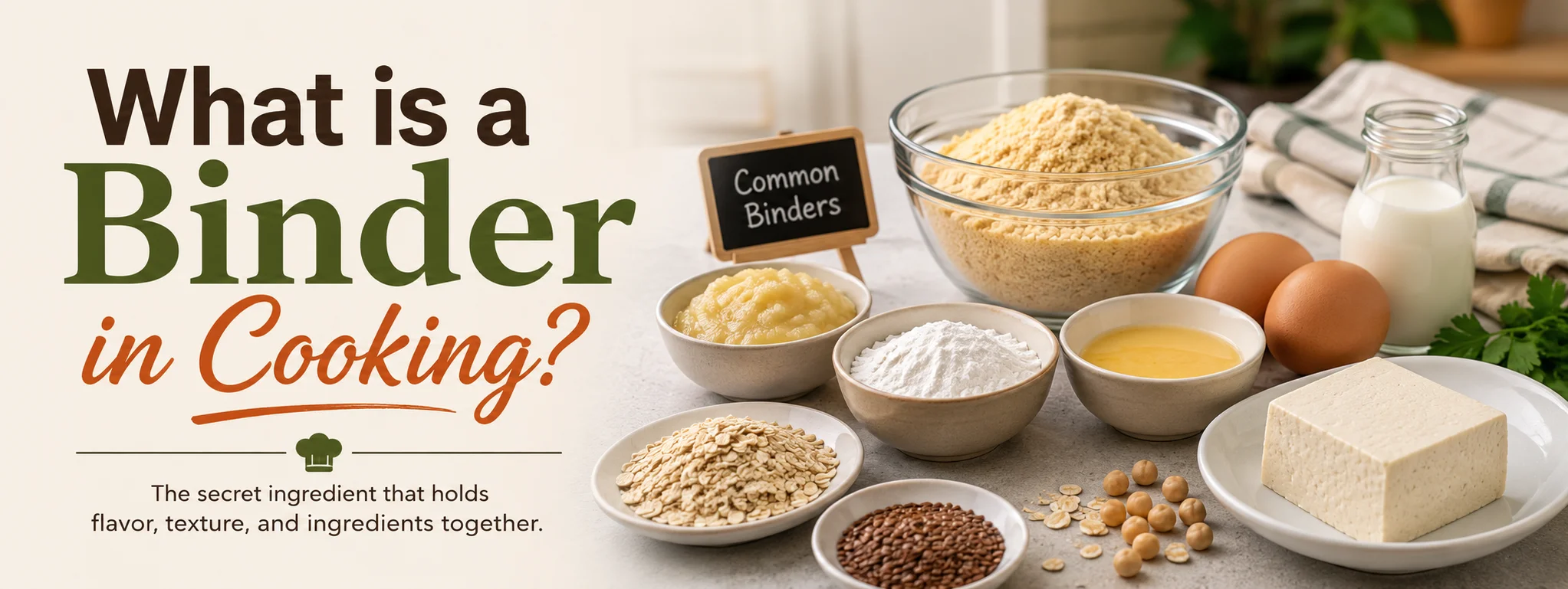 What is a Binder in Cooking