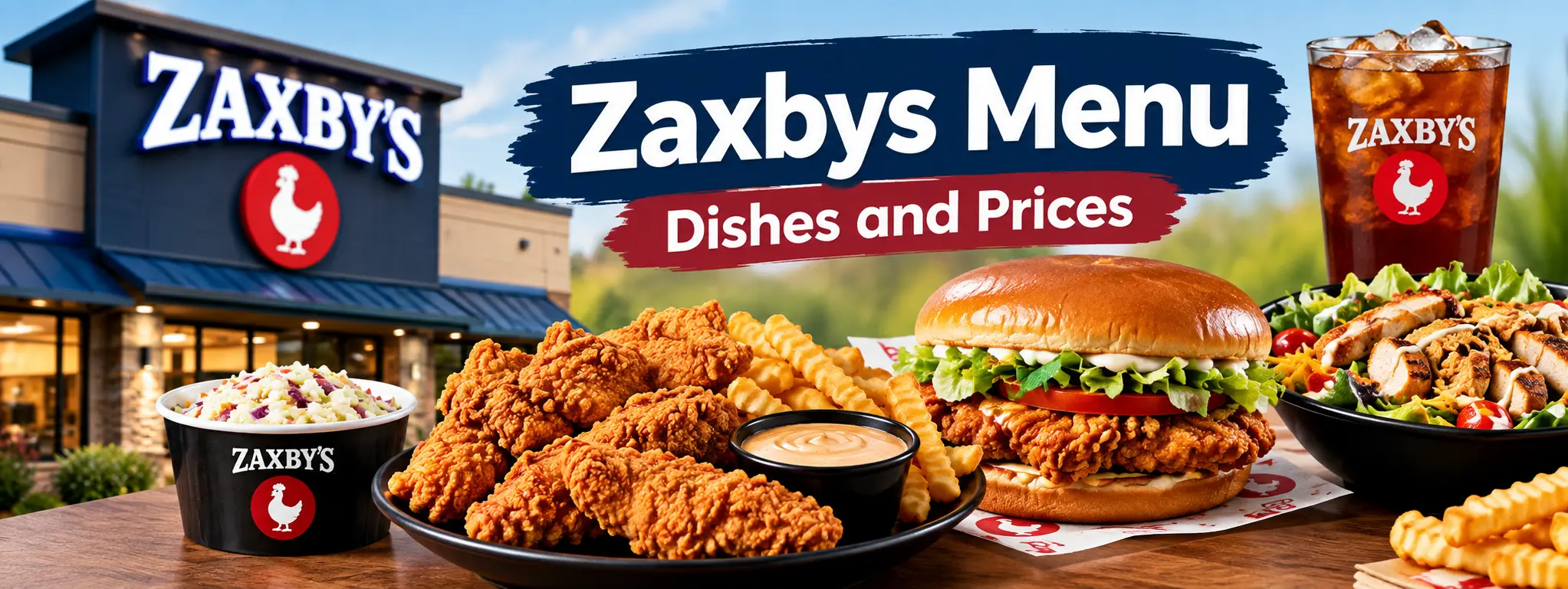 Zaxbys Menu