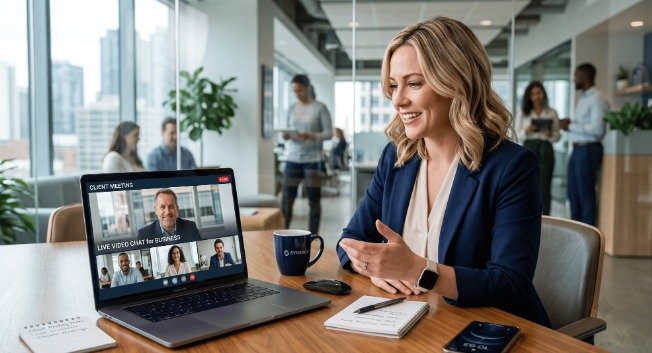 Live Video Chat Business: Elevate Your Client Meetings