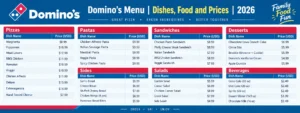 Domino's Menu