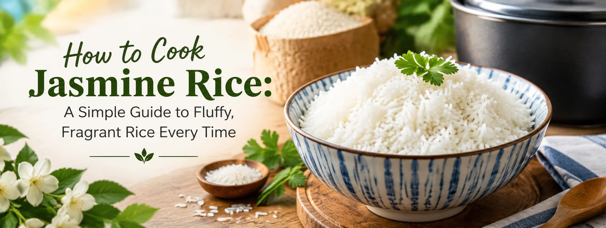 How to Cook Jasmine Rice