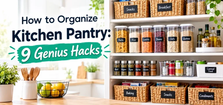 How to Organize Kitchen Pantry