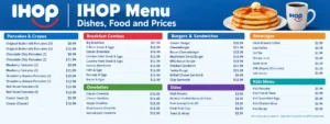 Ihop menu