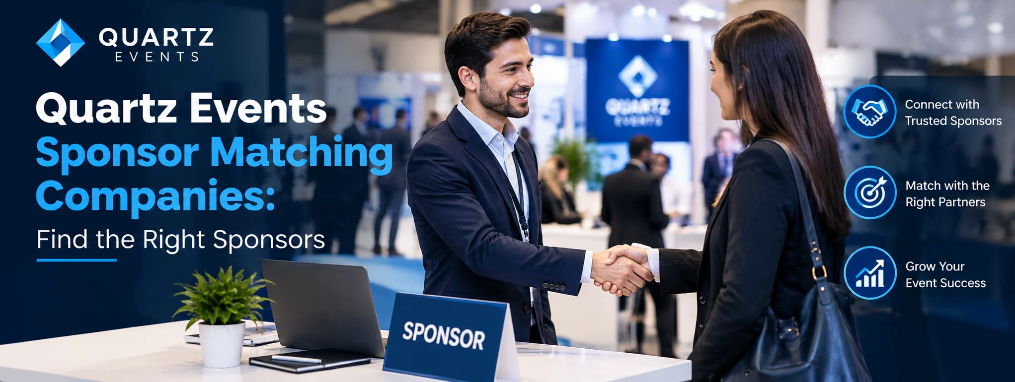 Quartz Events Sponsor Matching Companies