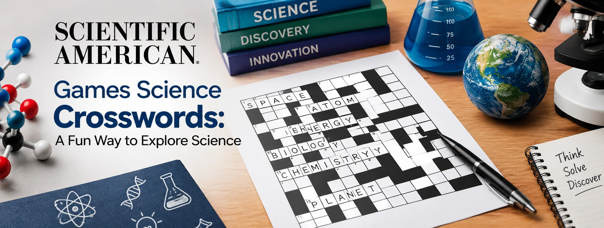 ScientificAmerican.com Games Science Crosswords: A Fun Way to Explore Science